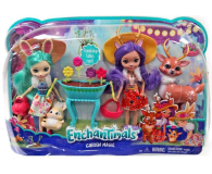 Mattel Enchantimals Dwupak Lalki ze Zwierzątkami - 380033 - zdjęcie 7